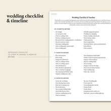 Load image into Gallery viewer, Wedding Planner - Efficiently Organize Your Wedding