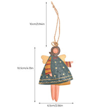 Load image into Gallery viewer, Retro Iron Art Christmas Angel Decoration