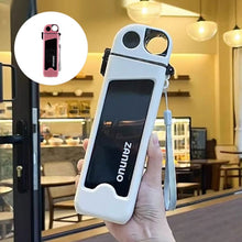 Load image into Gallery viewer, Portable Square Water Bottle with Straw