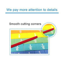 Load image into Gallery viewer, Math Teaching Fraction Strips