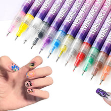 Load image into Gallery viewer, Nail Doodle Pen for DIY Nail Art
