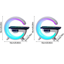 Load image into Gallery viewer, G-shaped Led Wireless Charging Speaker
