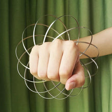 Load image into Gallery viewer, Spinning Spiral Fidget Bracelet
