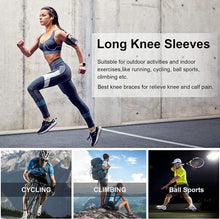 Load image into Gallery viewer, Tourmaline Acupressure Self-heating Knee Sleeve