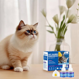 Pet Calming Pheromone Diffuser Set (Cat & Dog Versions)