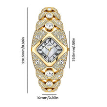Load image into Gallery viewer, Luxury Full Diamond Bangle Bracelet Watch