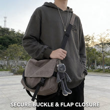 Load image into Gallery viewer, Men’s Canvas Crossbody Bag