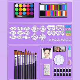 Face Painting Kit for Creative Fun (35pcs/1 Set)
