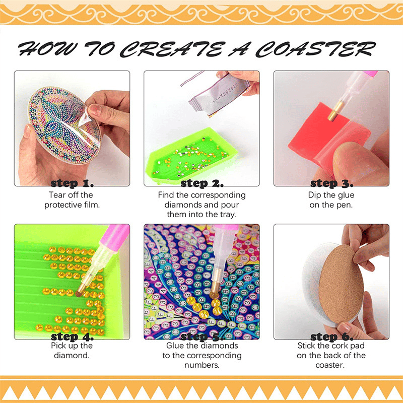 Creative DlY Coaster Diamond Arts