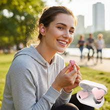 Load image into Gallery viewer, Heart-shaped Bluetooth Earphones