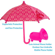 Load image into Gallery viewer, Cute Mobile Phone Holder with Sun Umbrella