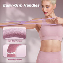 Load image into Gallery viewer, 8-Shaped Silicone Resistance Band with Massage Grip