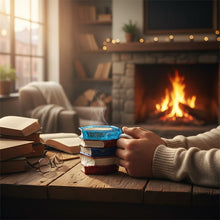 Load image into Gallery viewer, Hand-painted Book Coffee Cup