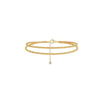 Load image into Gallery viewer, Women's Double Layered Anklet
