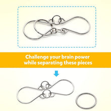 Load image into Gallery viewer, 24-Piece Metal Wire Puzzle Set