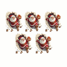 Load image into Gallery viewer, Santa Claus Wall Sticker Set
