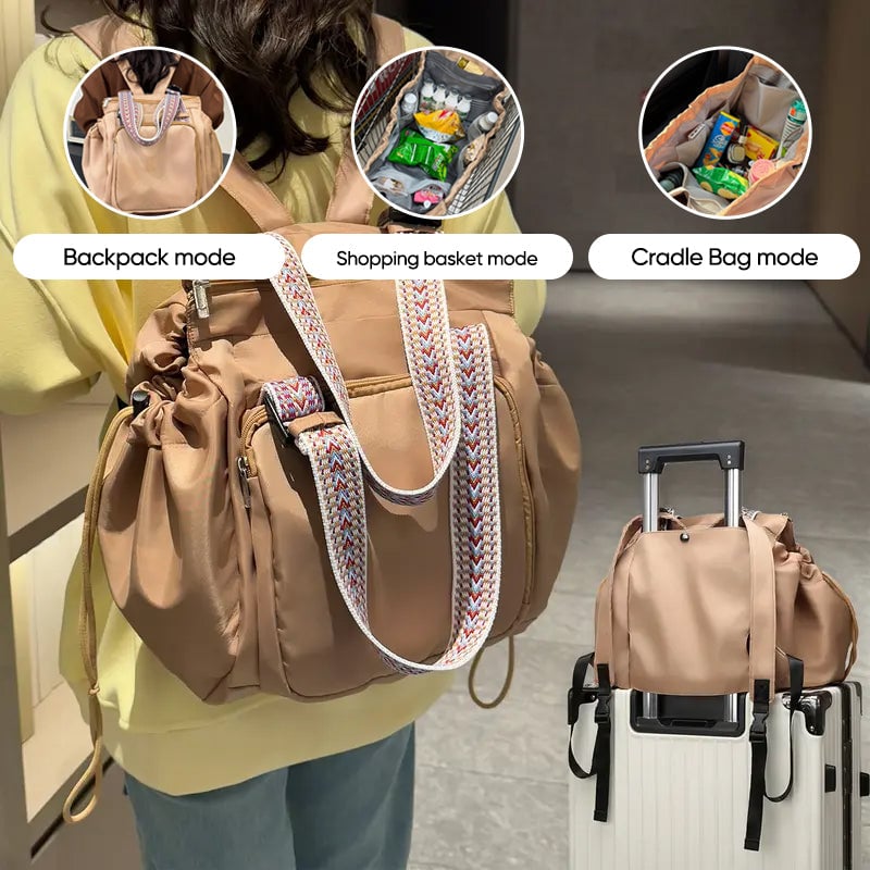 Fashionable Large-Capacity  Tote Backpack