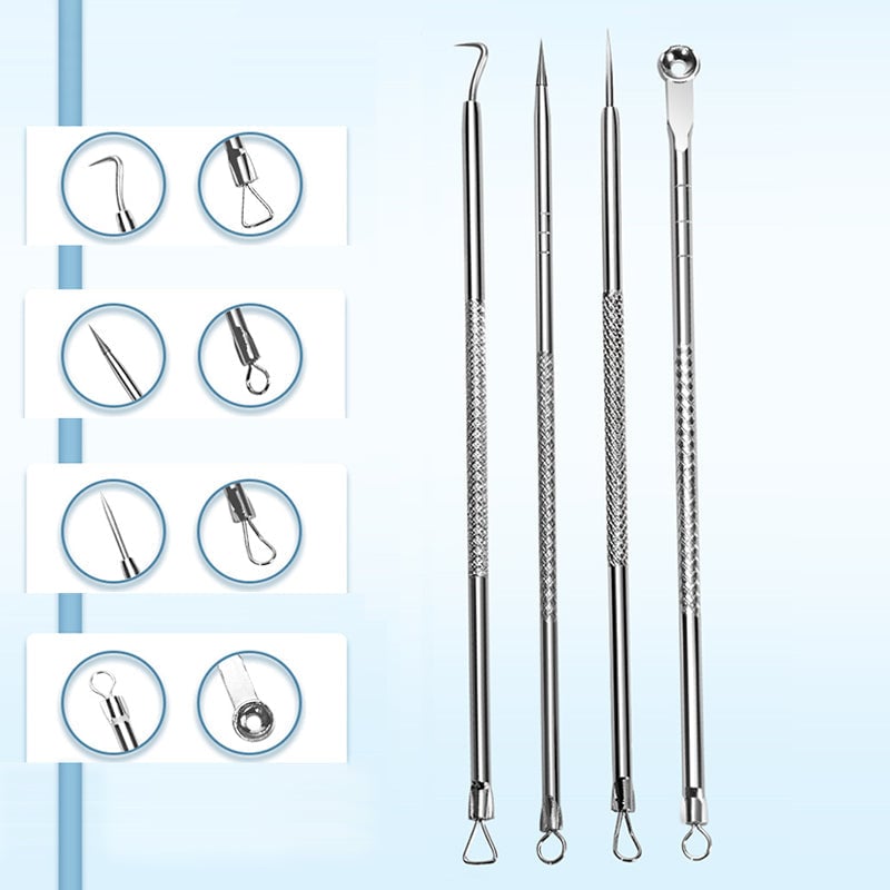 【Up to 50% OFF】Stainless Steel Blackhead Remover Tool Kit