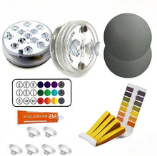 Load image into Gallery viewer, 2/4 PCS - Ultra-High Brightness Rechargeable Submersible LED Lights with Remote