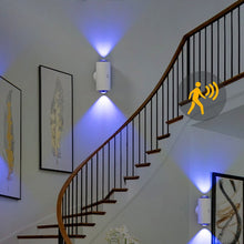Load image into Gallery viewer, Smart Motion Sensor Wall Lamp with Colorful Gradient