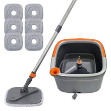 Load image into Gallery viewer, Mop and bucket set with wringer