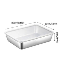 Load image into Gallery viewer, Stainless Steel Food Storage Container