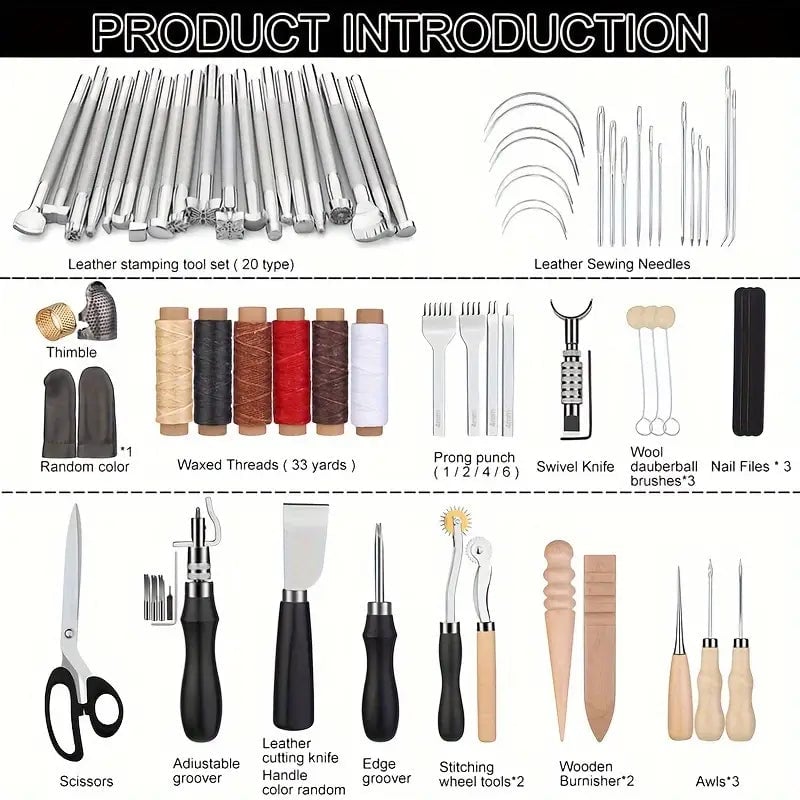 SakerNeo Leather Working Tools Kit