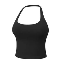 Load image into Gallery viewer, Women's Solid Removable Chest Pad Sports Tank Top