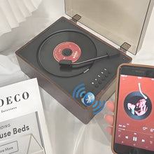 Load image into Gallery viewer, Time Retro CD Player Album Player Bluetooth Record Speaker