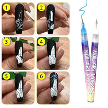 Load image into Gallery viewer, Nail Doodle Pen for DIY Nail Art