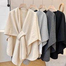 Load image into Gallery viewer, Women's Solid Color Cape Shawl