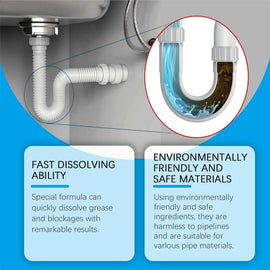 Fish-Shaped Quick-Dissolving Drain Clog Remover