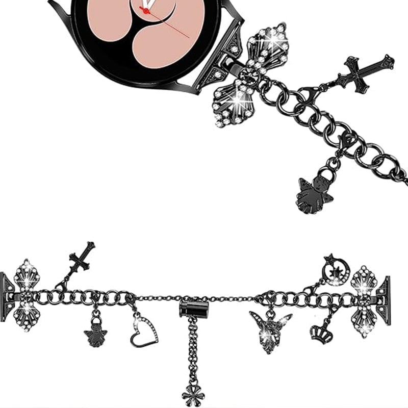 Rhinestone Decorated Apple Watch Band