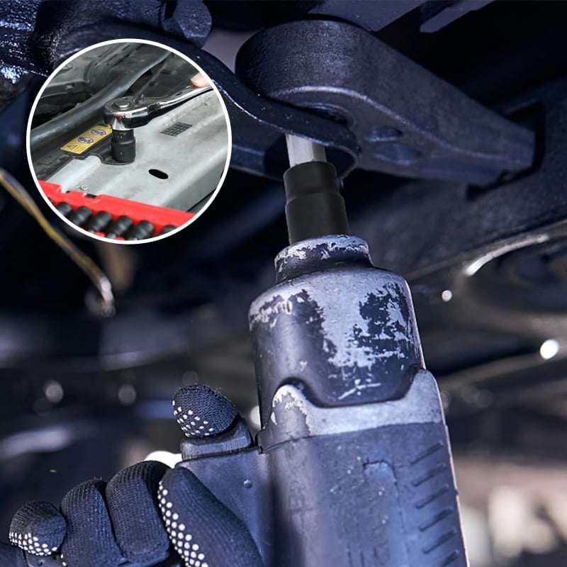 25-piece Hexagonal Screwdriver Bit Socket Set
