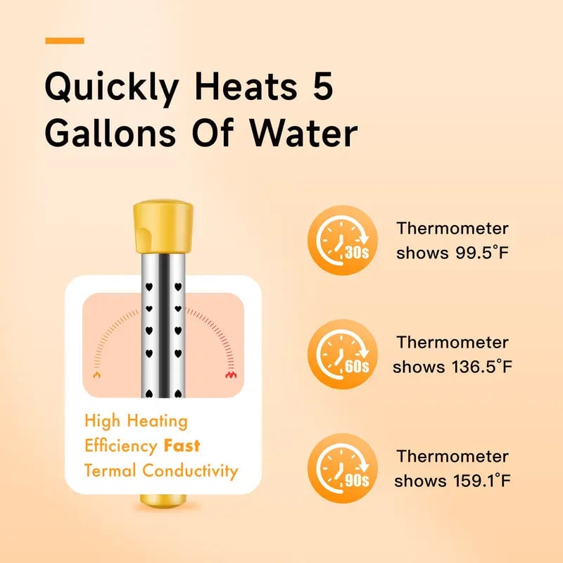 Fast Immersion Water Heater