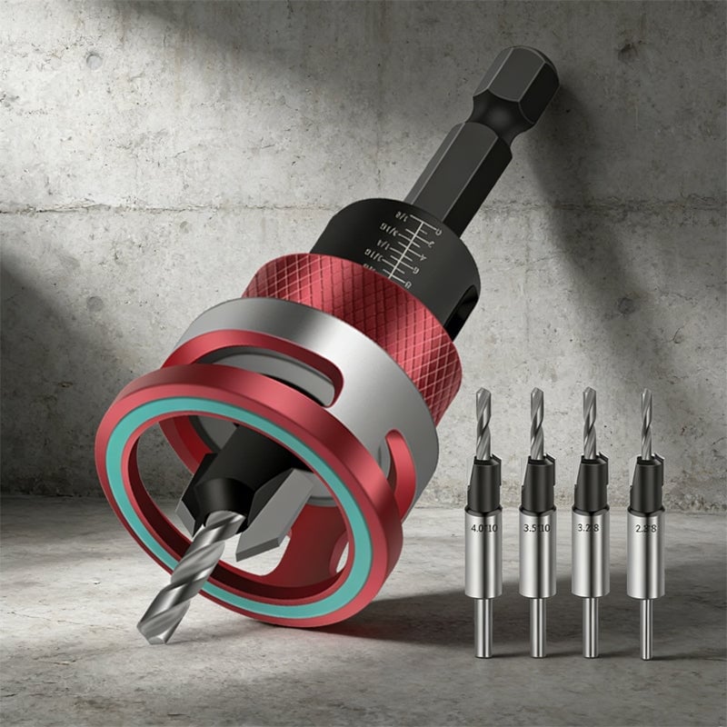 Aless™ Two-Flute Counterbore with Depth Stop