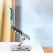 Load image into Gallery viewer, Aluminum Alloy Swivel Computer Stand