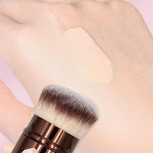 Load image into Gallery viewer, 20-piece coffee-coloured makeup brush set