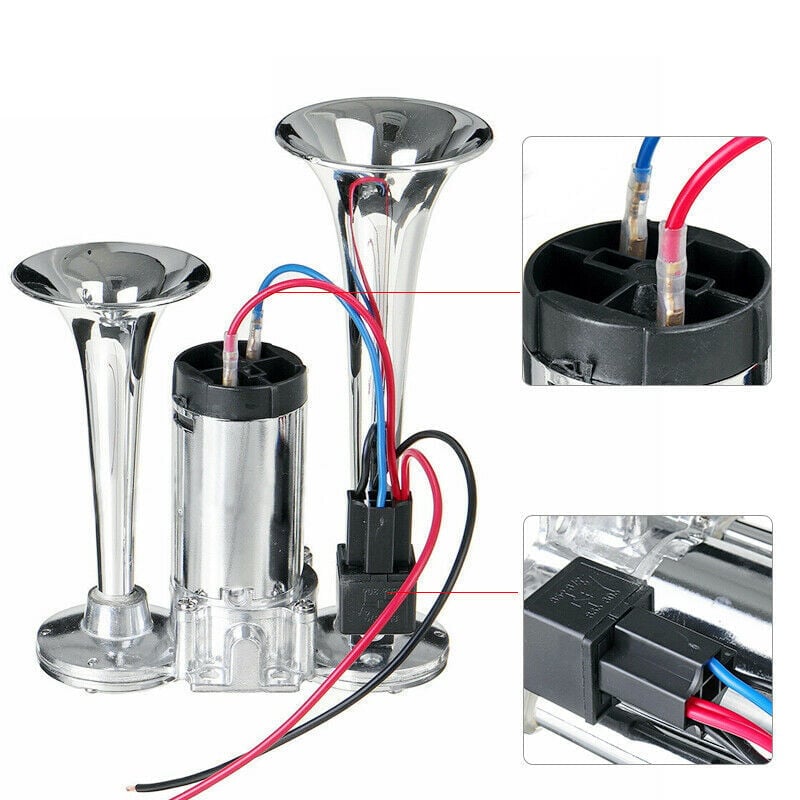 600DB Dual-Tone Metal Car Horn