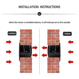 6 inches - Multifunctional Powerful Mute Exhaust Fan