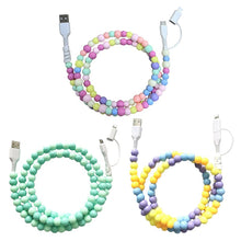 Load image into Gallery viewer, Creative Beaded 2-in-1 Data Cable