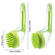 Load image into Gallery viewer, New 2 in 1 Pet Bath and Grooming Brush