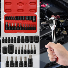 Load image into Gallery viewer, 25-piece Hexagonal Screwdriver Bit Socket Set