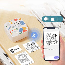 Mini Wireless Bluetooth Label Printer
