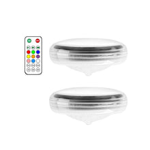 Load image into Gallery viewer, 2 PCS - Timer Function Solar-Powered Pool Light with 3 Brightness Levels &amp; 9 Colors