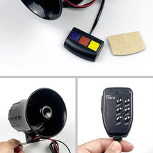 Load image into Gallery viewer, 7 Tone Sound Mic PA Speaker Car Horn