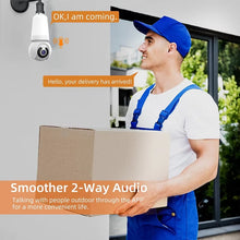 Load image into Gallery viewer, Outdoor Light Bulb Security Camera