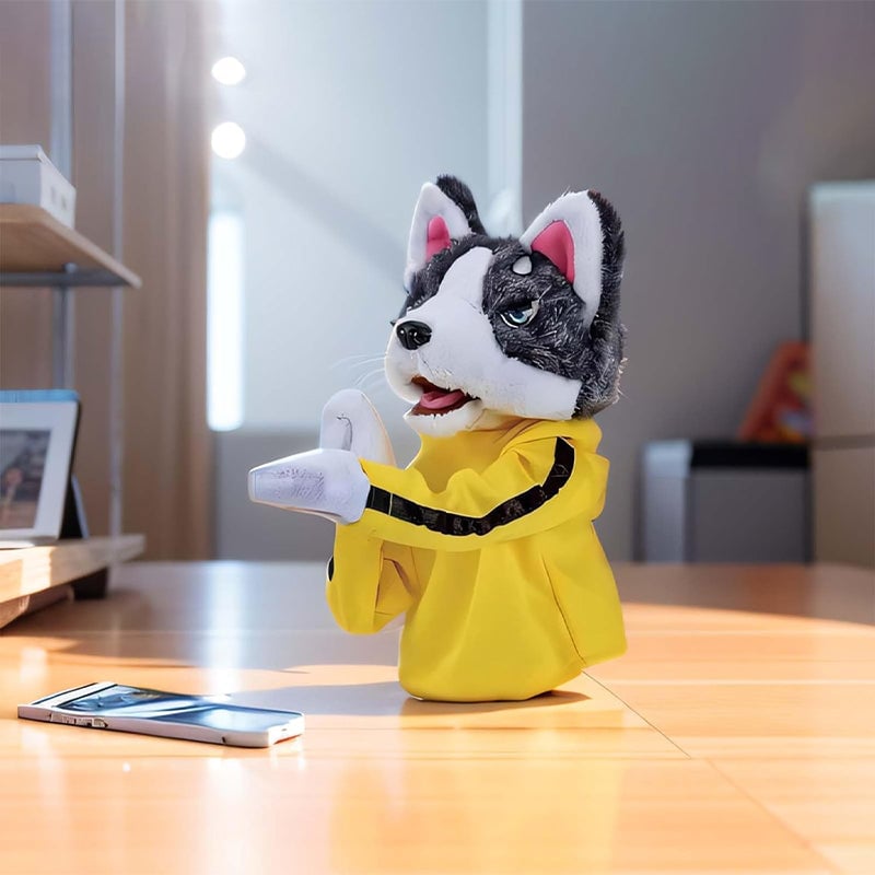 Fighting Boxing Dog Hand Puppet