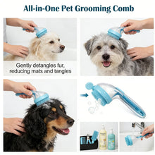 Load image into Gallery viewer, New 2 in 1 Pet Bath and Grooming Brush