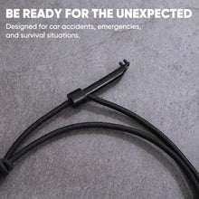 Load image into Gallery viewer, Emergency Window Breaker Bracelet (with integrated key)